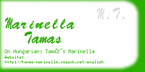 marinella tamas business card